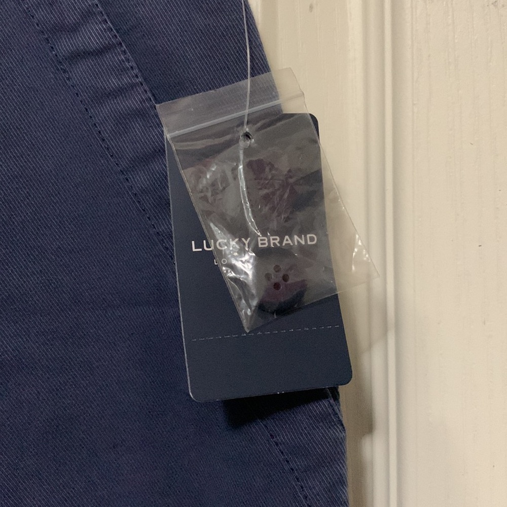 Lucky Brand navy blue khakis - Picture 5 of 6
